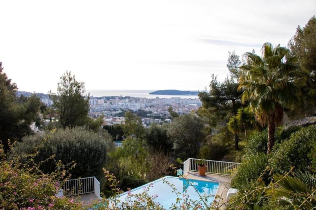 Bas De Villa, Vue Mer, Terrasse, Clim, Piscine * Toulon
