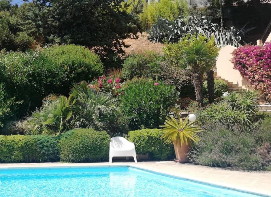 Appartement Bas De Villa, Vue Mer, Terrasse, Clim, Piscine